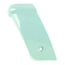 Couvercle / extérmité de spoiler droit origine Piaggio 125 / 250 / 300 Vespa GTS vert 350/A
