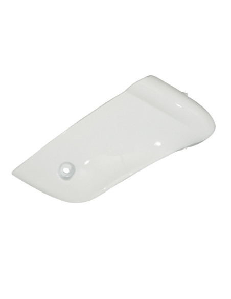 Couvercle / extérmité de spoiler gauche origine Piaggio 125 / 250 / 300 Vespa GTS blanc 544