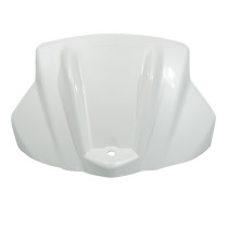 Couvercle de réservoir origine Piaggio Aprilia 1000 RSV4 2013-2014 blanc glam