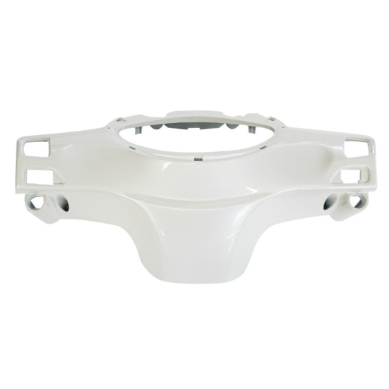 Couvre guidon arrière origine Piaggio 50 / 125 Fly après 2012 blanc 566