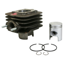 Cylindre piston origine Piaggio 50 Zip / Vespa LX 2T (vitesse 25 km-h maxi)