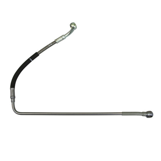 Durite / flexible / tuyau de frein rigide avant droit origine Piaggio MP3 350 / 400 / 500 2008-2020 / 300 après 2009