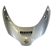 Encadrement supérieur avant origine Piaggio 125 / 250 / 400 X-Evo gris 713/B
