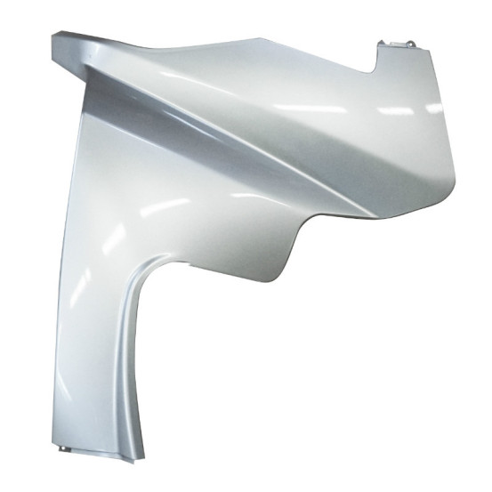 Face avant gauche origine Piaggio Aprilia 125 / 250 / 400 / 500 2005-2008 Atlantic gris