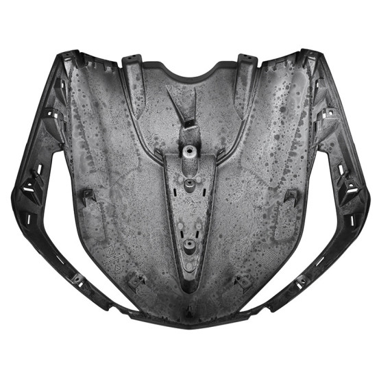 Face avant origine Piaggio 300 / 400 Beverly 2021-2024 noir mat 93/B