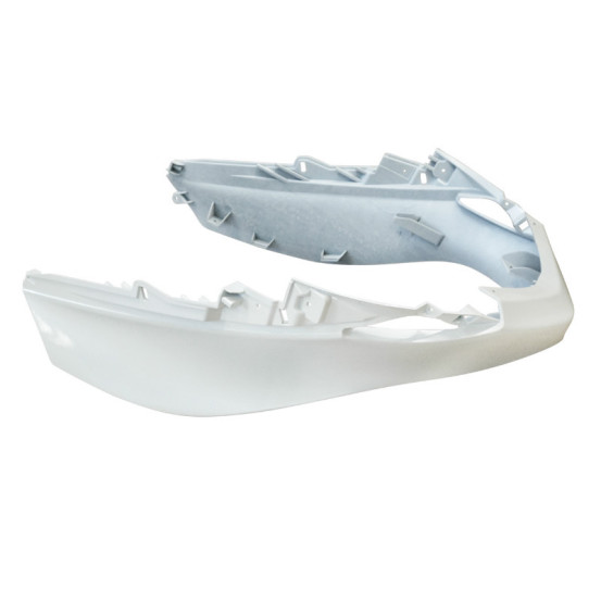 Face avant supérieure origine Piaggio 125 / 350 / 500 X10 2012-2015 blanc 566