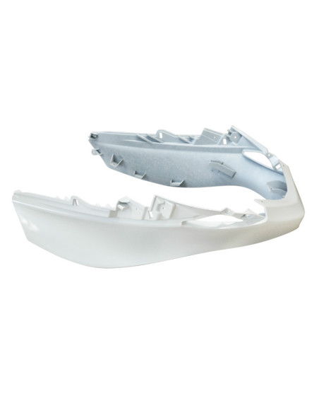 Face avant supérieure origine Piaggio 125 / 350 / 500 X10 2012-2015 blanc 566