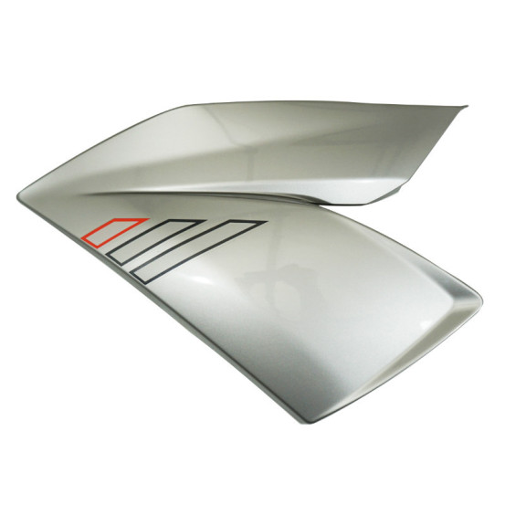 Flanc avant gauche origine Piaggio Aprilia 1200 Caponord 2014-2016 gris metal