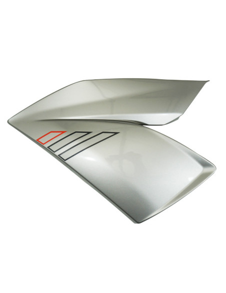 Flanc avant gauche origine Piaggio Aprilia 1200 Caponord 2014-2016 gris metal