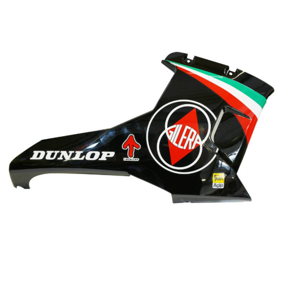 Flanc inférieur latéral avant droit origine Gilera 125 SC 2006 noir