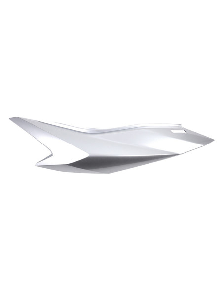 Flanc latéral gauche supérieur origine Aprilia 125 / 200 SR GT compact 2021-2025 version urban gris pulsar 711/B
