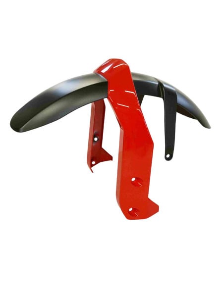 Garde boue avant origine Piaggio Moto Guzzi 1200 Stelvio rouge / gris 2008-2010