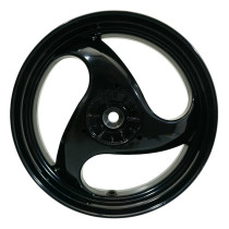 Jante / roue arrière noire origine Piaggio 50 NRG MC2 / MC3