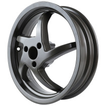 Jante / roue arrière nue gris or origine Aprilia 50 SR H2O 2003-2012