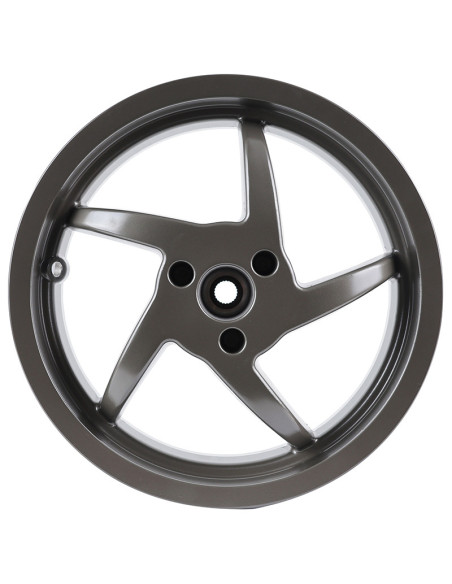Jante / roue arrière nue gris or origine Aprilia 50 SR H2O 2003-2012