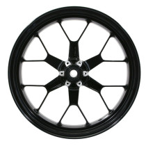 Jante / roue avant 3,5x17 pouces noire origine Aprilia 750-1200 Dorsoduro / 1000 RSV-2 / RSV-4 / 750 Shiver