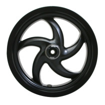 Jante / roue avant complète origine Piaggio Derbi Boulevard 2012-2014 noire