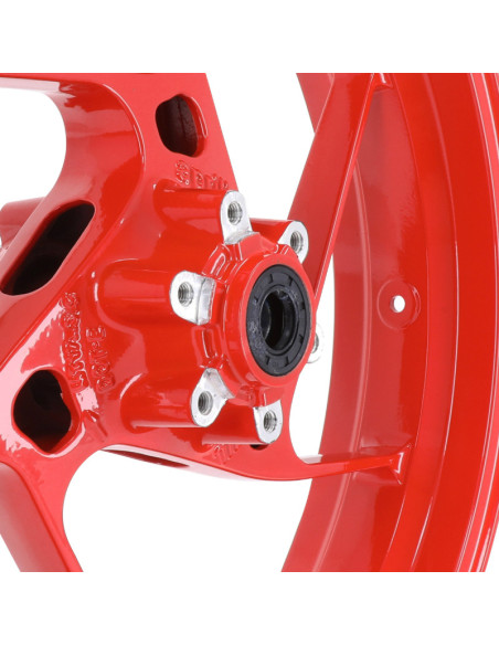Jante / roue avant origine Aprilia 660 RS / Tuono 2020-2025 rouge