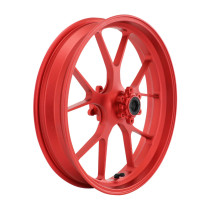 Jante / roue avant origine Piaggio 1000 Aprilia RSV4 factory 2015-2018 / 1100 Aprilia RSV4 factory E5 2023-2024 rouge