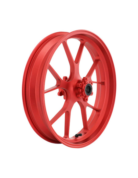 Jante / roue avant origine Piaggio 1000 Aprilia RSV4 factory 2015-2018 / 1100 Aprilia RSV4 factory E5 2023-2024 rouge