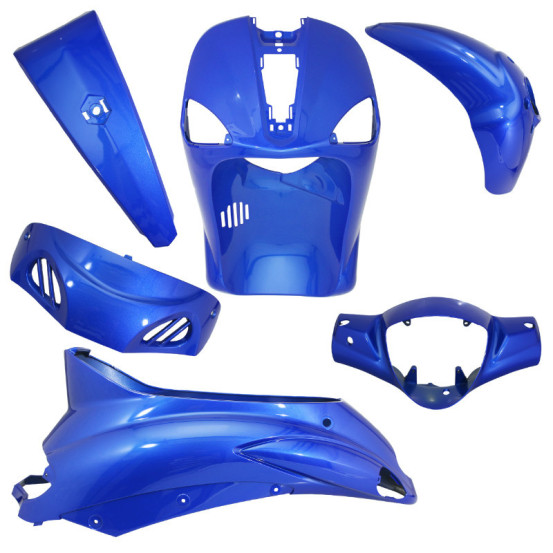 Kit carrosserie maxiscooter origine Piaggio 50 / 125 Liberty delivery 2009-2013 bleu 280