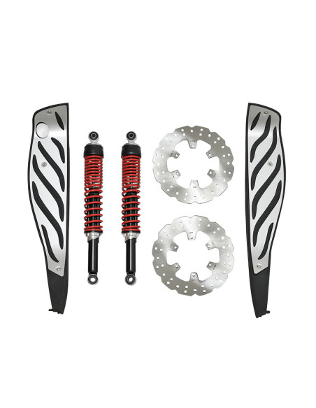 Kit Sport (amortisseurs / disques de frein / reposes pied) origine Piaggio MP3 300 HPE après 2019