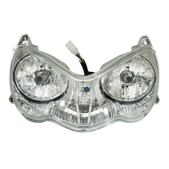 Optique de phare origine Piaggio 125-200-250-300 Sport city Aprilia / Derbi Rambla