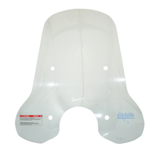 Pare brise haut origine Piaggio 50 / 125 Vespa Primavera 2013-2019 transparent