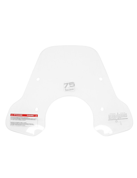 Pare brise haut origine Piaggio 50 / 125 Vespa Primavera après 2020 transparent