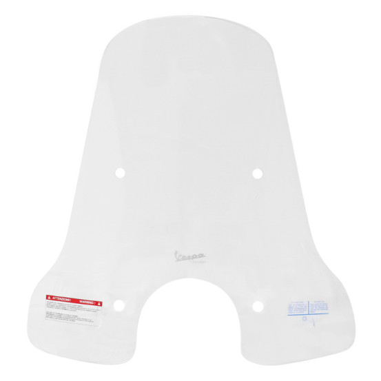 Pare brise haut transparent origine Piaggio 125 / 250 / 300 Vespa GTS 2008-2018