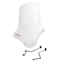 Pare brise maxiscooter origine Piaggio 300 / 350 / 400 / 500 MP3 après 2014 transparent haut 870mm