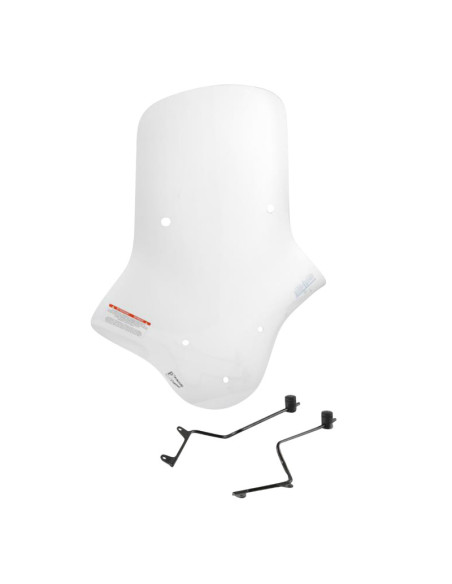 Pare brise maxiscooter origine Piaggio 300 / 350 / 400 / 500 MP3 après 2014 transparent haut 870mm