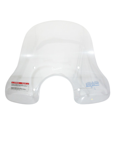 Pare brise moyen transparent origine Piaggio 125 / 250 / 300 Vespa GTS 2005-2013