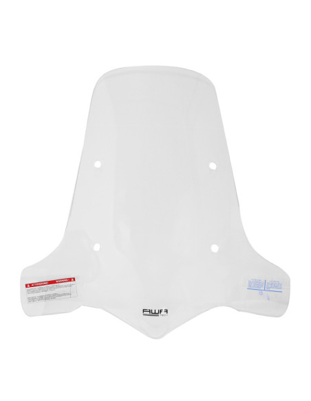 Pare brise transparent origine Piaggio 50 Typhoon / Aprilia 50 SR Motard après 2018