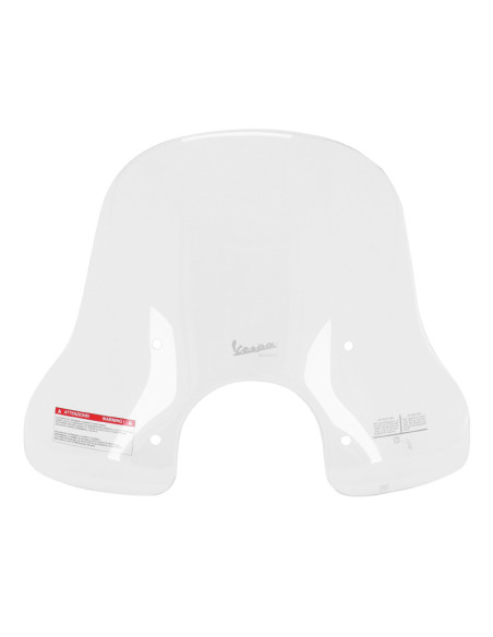 Pare-brise moyen transparent origine Piaggio 125 / 300 Vespa GTS 2014-2018