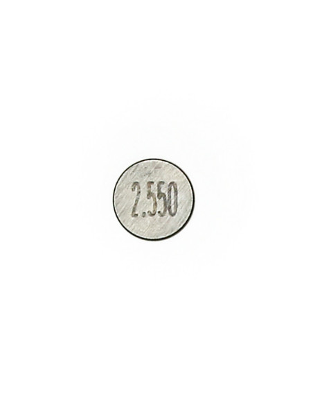 Pastille réglage soupape 7.52x2.55mm origine Piaggio scooter 50 cc 4T