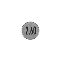 Pastille réglage soupape 7.52x2.60mm origine Piaggio scooter 50 cc 4T