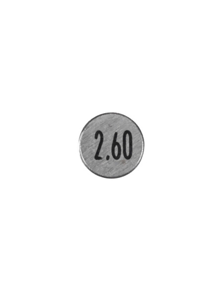 Pastille réglage soupape 7.52x2.60mm origine Piaggio scooter 50 cc 4T