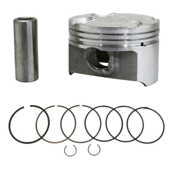 Piston complet cat. o 58mm origine Piaggio Aprilia 125 Scarabeo light 2009-2012