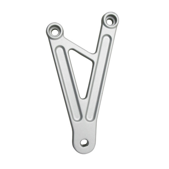 Platine repose-pied pilote gauche origine Piaggio Aprilia 50 RS 2006-2010