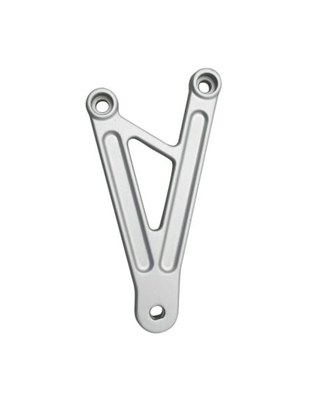 Platine repose-pied pilote gauche origine Piaggio Aprilia 50 RS 2006-2010