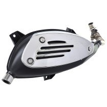 Pot d'échappement complet origine Piaggio 125 GTS E3 2007-2016