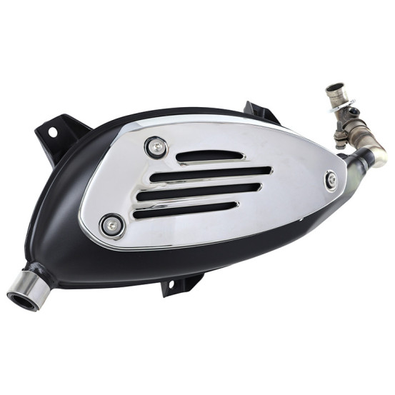 Pot d'échappement complet origine Piaggio 125 GTS E3 2007-2016