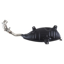 Pot d'échappement complet origine Piaggio 125 GTS E3 2007-2016 2