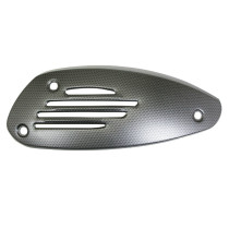 Protection de pot d'échappement carbone origine Piaggio 125 / 250 / 300 Vespa GTS