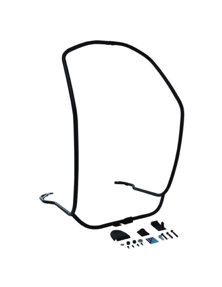 Protection de tablier avant noir mat origine Piaggio 50 / 125 Primavera-Sprint