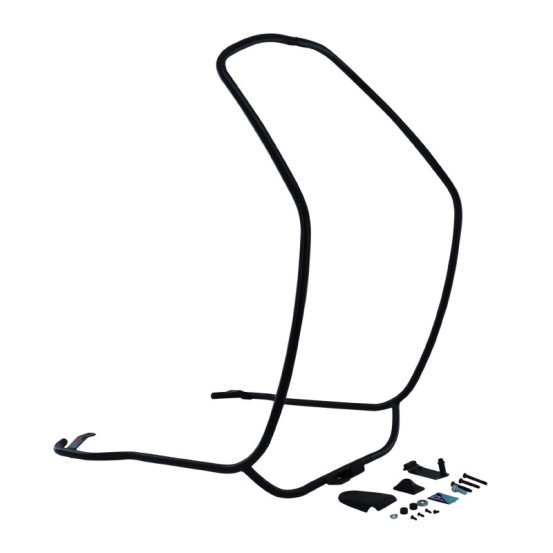 Protection de tablier avant noir mat origine Piaggio 50 / 125 Primavera-Sprint