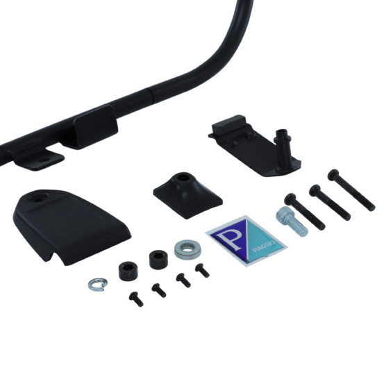 Protection de tablier avant noir mat origine Piaggio 50 / 125 Primavera-Sprint