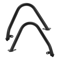 Protection moteur / pare cylindres noir origine Piaggio Moto Guzzi 750 / 850 V7 2016-2021