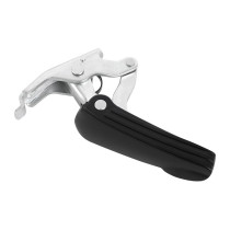 Repose pied passager gauche origine Piaggio 125 / 300 GTS noir mat 2017-2025